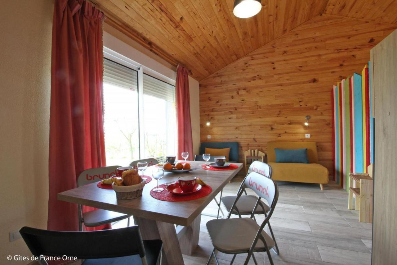Maison d'hôtes Les Bruyères Gandelain Esterno foto