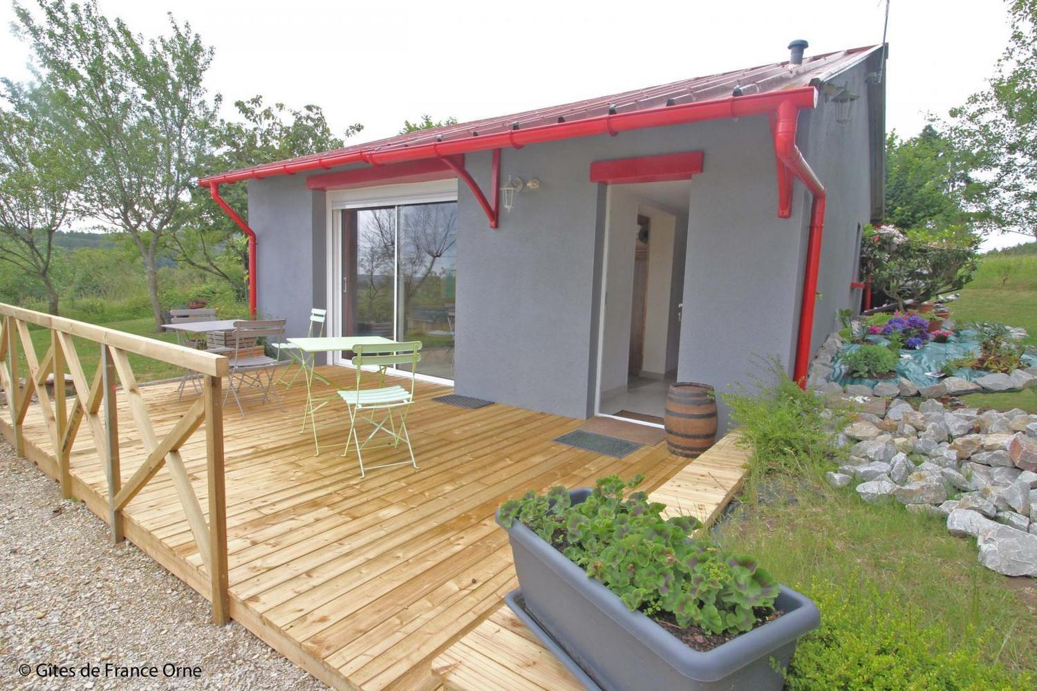 Maison d'hôtes Les Bruyères Gandelain Esterno foto