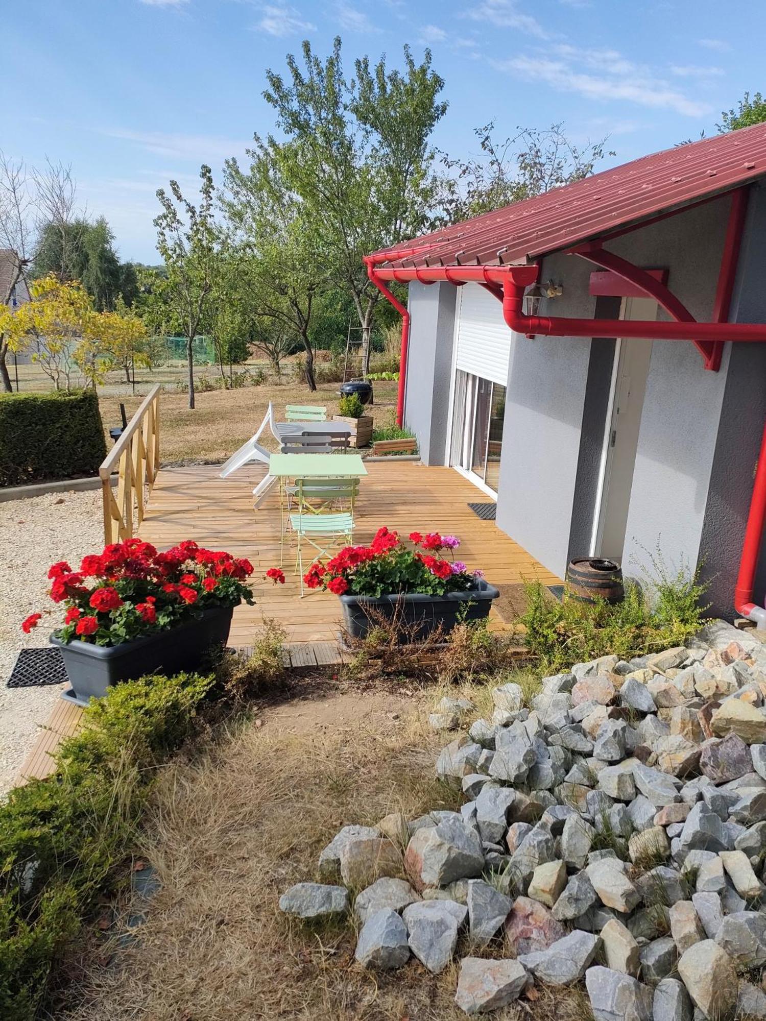 Maison d'hôtes Les Bruyères Gandelain Esterno foto
